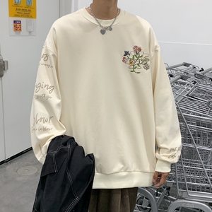 2025春季刺绣印花高品质港风情侣卫衣男VE010-P6078图片