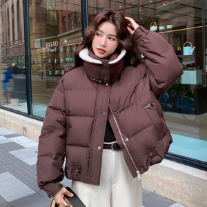 ！现货！可拆卸羊羔毛衣领90白鸭绒羽绒服213A-2531 P320K428图片