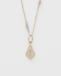 日本购 agete阿卡朵 限量版 K10魔石项链套装 首饰盒 10244127430