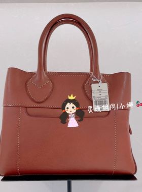 日本代购直邮 genten 牛革手提肩包 复古日系简约森系 女士 44095