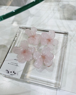 日本购 现货 alpaca to hana 耳钉耳夹 真花手作 饰品