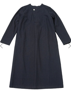 日本购 pallas palace衬衫连衣裙 蓝染 26/1