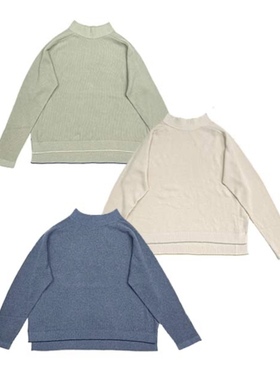 日本购 nume 小高领 针织衫