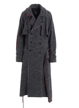 日本购直邮 limi feu毛呢大衣 长款 25/11 LL-C03-108-1-02