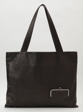日本购 yohjiyamamoto discord单肩托特包 口金Clasp tote LL26/2