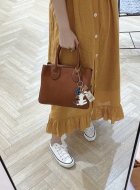 日本代购直邮 genten 牛皮手提包 通勤百搭 女包简约 44024