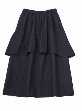 日本购 pallas palace 蓝染半裙 棉 26/1