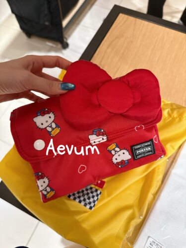 日本购直邮 porter kitty联名 蝴蝶结单肩斜挎包 26/4