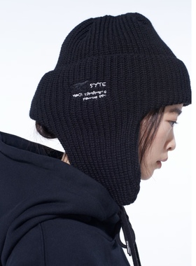 日本购山本耀司S'YTE × New Era LOGO KNIT TRAPPER护耳针织帽