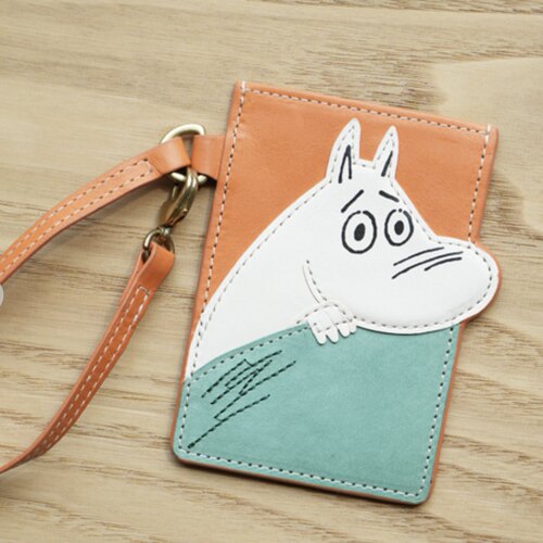 日本购 genten MOOMIN系列凸出式证件卡套小美 姆明