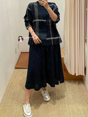 日本购 pallas palace格子衬衣衬衫 日本制女士