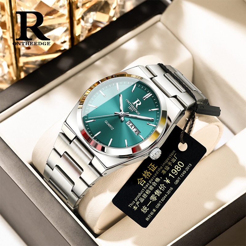 瑞之缘男士超薄大表盘防水手表