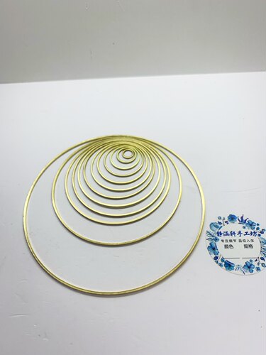 流苏div手工车挂铜圈编绳