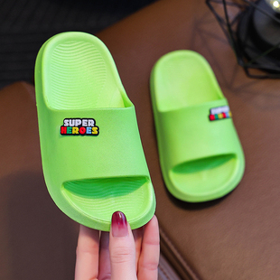 拖鞋踩屎感女款夏季新款卡通可爱防滑室内洗澡厚底拖鞋宝宝凉拖鞋