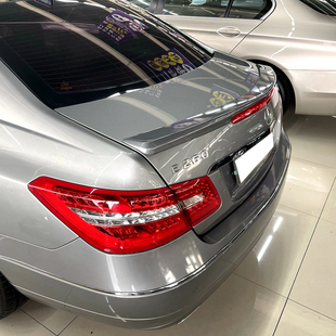 适用于奔驰E级W207尾翼 E200 E260 E350改装件轿跑款 coupe定风翼