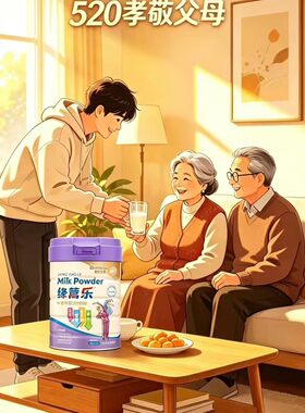 博天恩26年新日期中老年配方奶粉 高钙 富硒 0蔗糖 益生菌好吸收