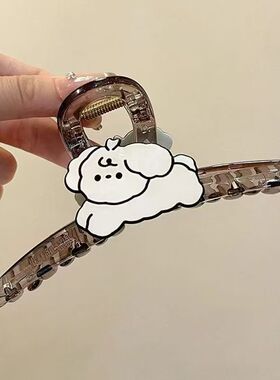 可爱卡通大号鲨鱼夹发卡