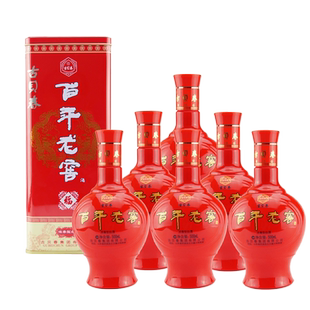 古贝春38度小百年浓香型固态法白酒婚宴喜庆宴席500ml*6瓶整箱价