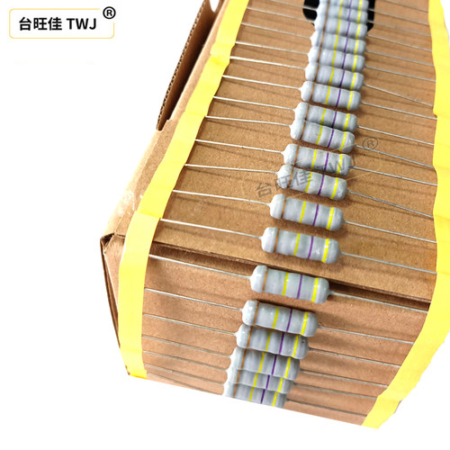 台旺佳RI40玻璃釉色环3W高压电阻