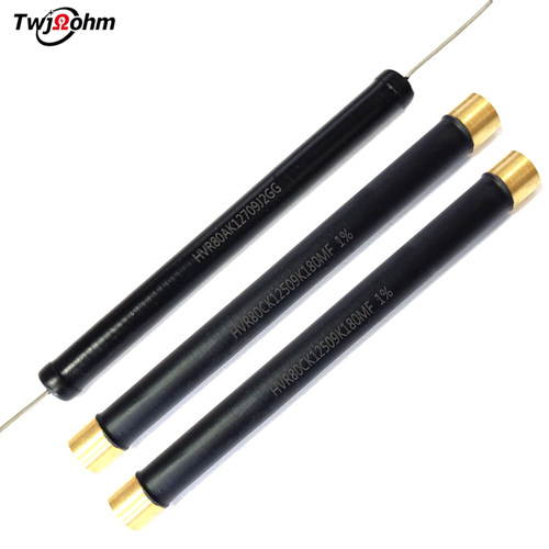 HVR80AK12709金属玻璃釉高频无感绝缘高压电阻200MJ180MJ50MJ1GJ