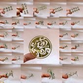 德云社杨九郎秦霄贤张云雷孟鹤堂郭麒麟签名款 手机金属贴