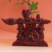 工厂直销文昌笔摆件朱砂紫金砂用礼物紫砂榜题名鱼跃龙门发笔大财