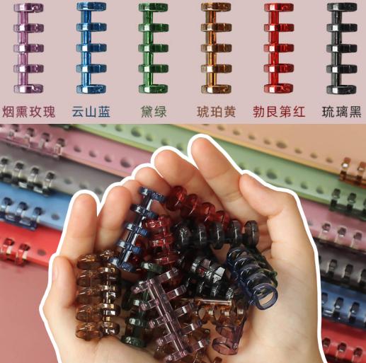 5孔活页夹环扣装订可拆卸活页圈