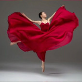 2022春季 现代舞古典舞女飘逸连衣长裙720度大摆裙舞蹈演出芭蕾舞