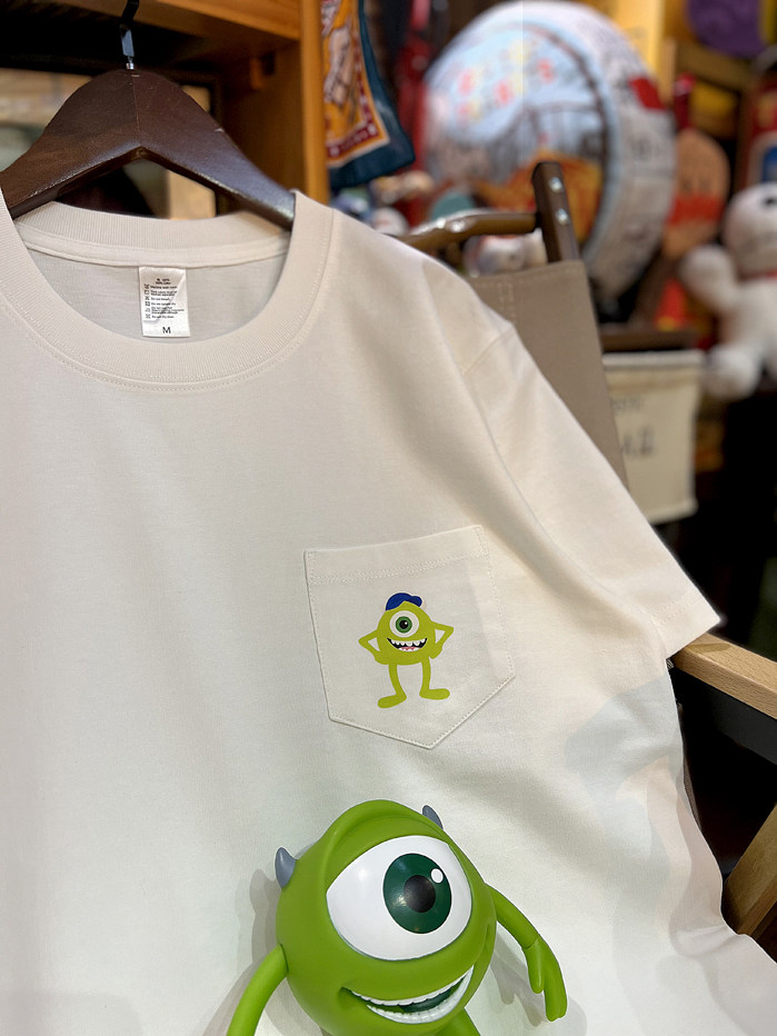 美式复古 vintage 怪兽大学大眼仔 纯棉265克重磅口袋男女情侣T恤,女装/女士精品,T恤,淘宝优惠券,粉丝福利购,淘宝优惠卷