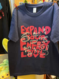 可爱玫红字母 vintage 三本针300克重磅厚男女情侣T做旧 复古 美式