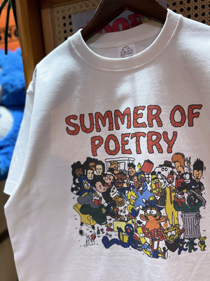 短袖美式复古厚印花纯棉男女包邮