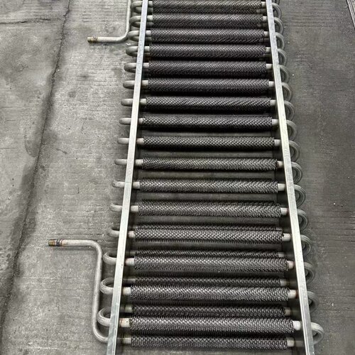 304不锈钢无缝翅片管一寸管DN25 32MM定制保温散热管蒸汽加热螺旋