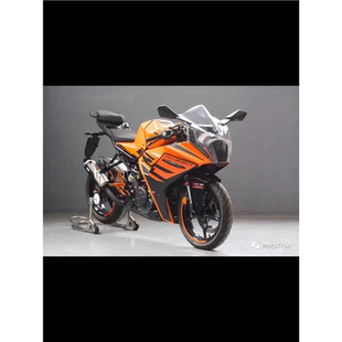 MOTO TRON 适用于KTM2022年RC390升高脚踏分离把牛角钛尺支架