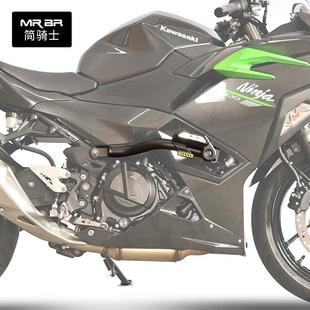 MRBR适配川崎ninja500护杠忍者400保险杠ZX4RR防摔球水箱网改装件