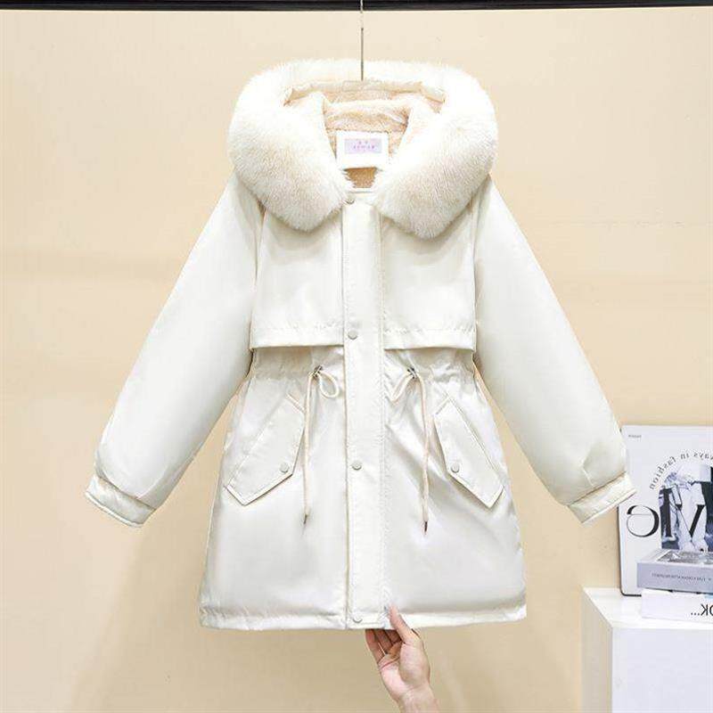 棉袄反季新品上市女冬季加绒加厚洋气显瘦新款派克服30到40岁保暖