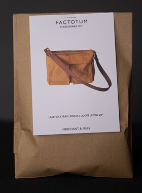 英国产MERCHANT&MILLS Factotum单肩背包辅料套装｜斜挎包配件