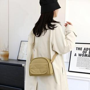 翻盖斜挎包小众高级感便携小方包 百搭时尚 Colorful Fox女士新款