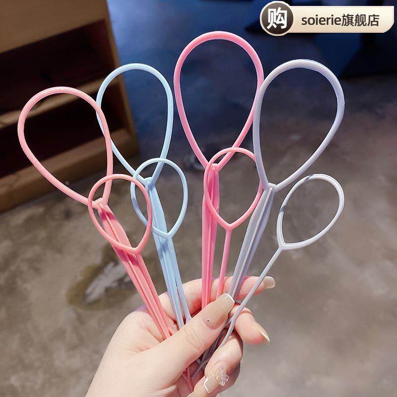儿童拉发器女扎头发穿发器掏发器勾头发盘发器盘头神器编发拉发针