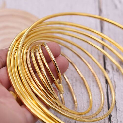 手提包diy工艺品5MM金色铁圈手工