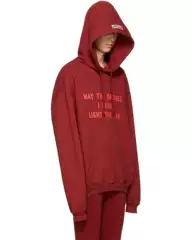 Vetements Hoodie May The Bridges I Burn Light The Way