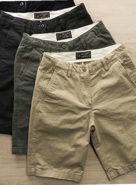 Military Cargo Shorts Cotton Trunks Casual Loose Mens Shorts