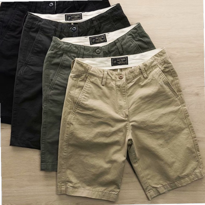 Military Cargo Shorts Cotton Trunks Casual Loose Mens Shorts