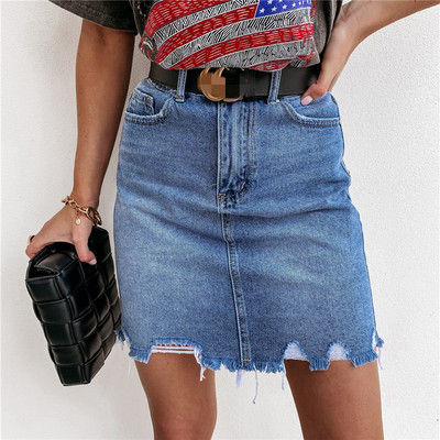 Ladies Denim Skirts Women Dresses summer Jeans short Skirt