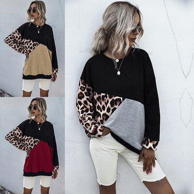 2021 autumn women's round neck bottoming sweater women 卫衣