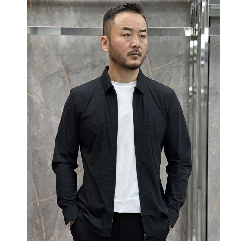【夏季新c品】男士冰丝凉感防晒翻领皮肤衣夹克外套休闲网红款