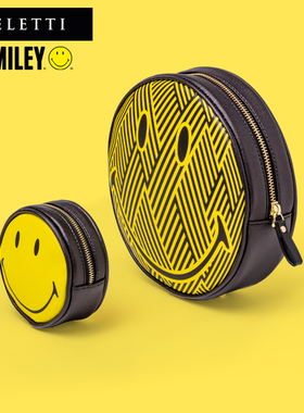 Seletti smiley笑脸化妆包家居装饰联名零钱包潮流可爱礼物化便携