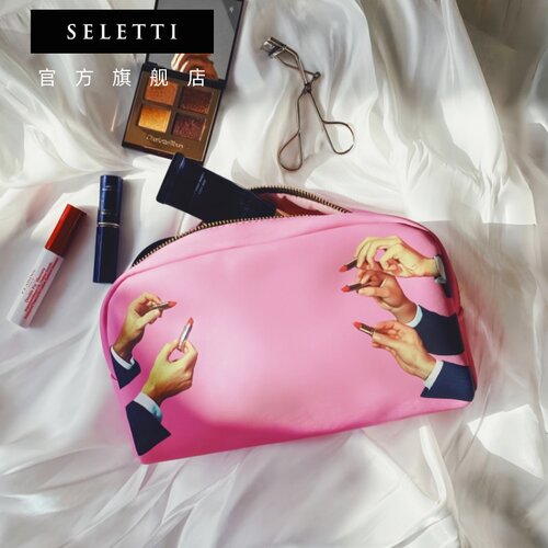 Seletti口红美妆包洗漱包手袋