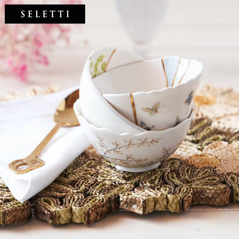 Seletti古怪的碗餐具酸奶陶瓷早餐碗汤碗甜品碗燕麦碗家用蘸料碗