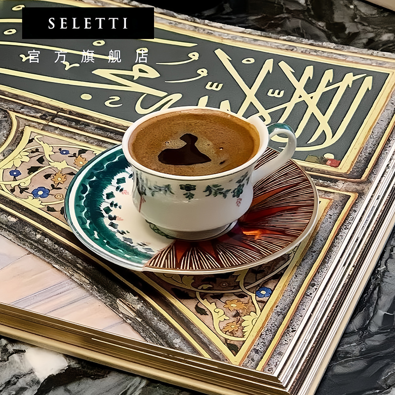 Seletti骨瓷艺术轻奢咖啡杯茶杯
