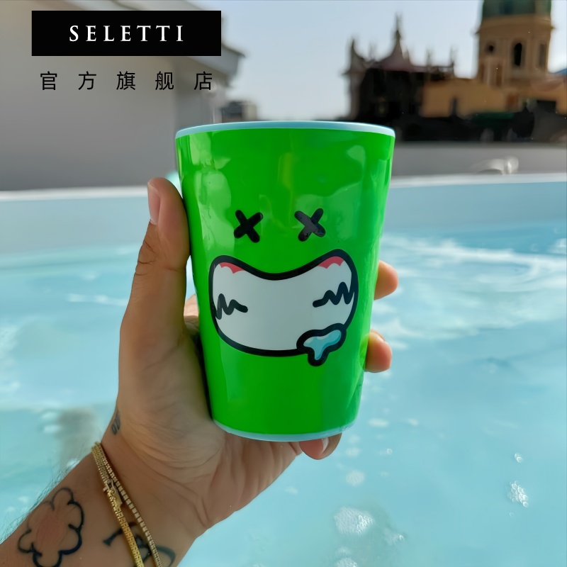 SELETTI防摔艺术家联名怪兽水杯